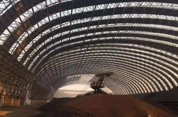 抚顺概述原料场封闭技术的特点和类型